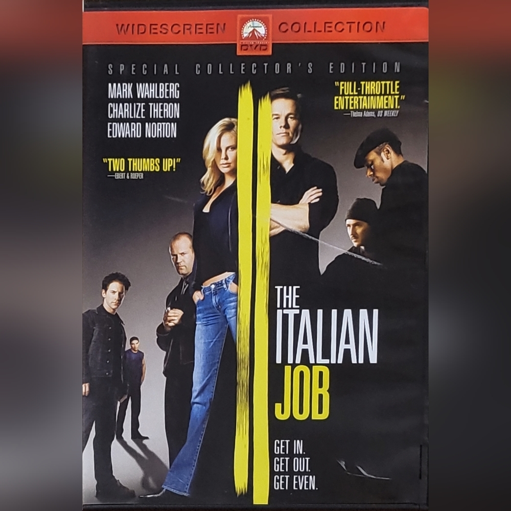 The Italian Job widescreen DVD movie EUC